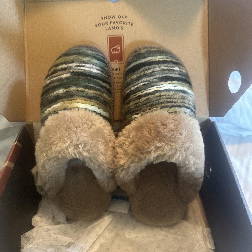Lamo Juarez Scuff Slippers Womens XXL 10.5-11 Mushroom Western Shoe EW1470 New